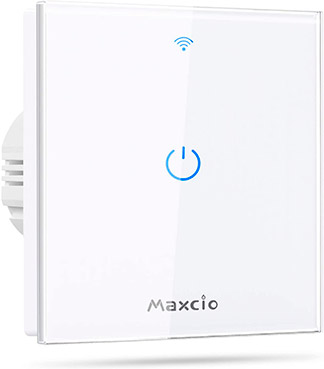 interruptor blanco maxcio de un gang