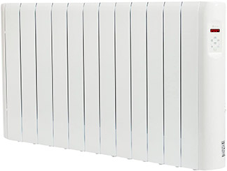 Emisor térmico fluido blanco