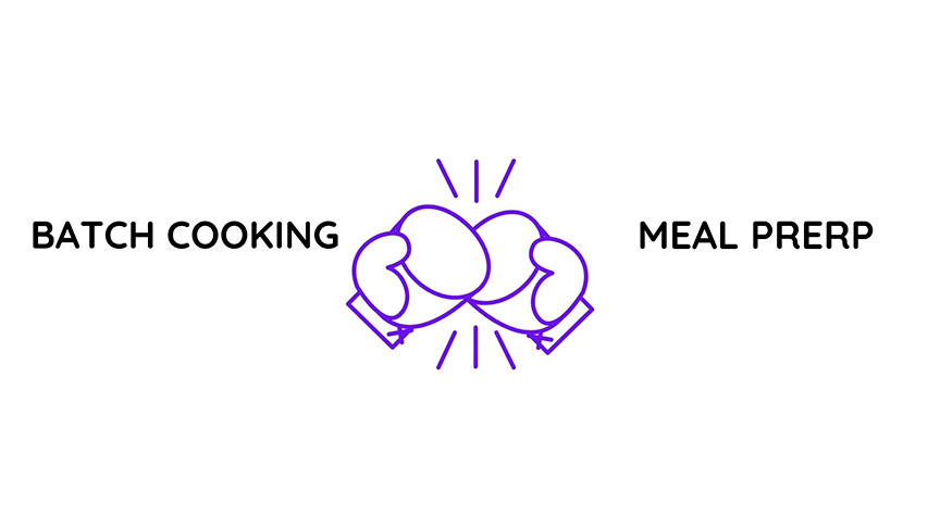 batchcooking-mealprerp Infografía diferencias Batch cooking y Meal Prerp