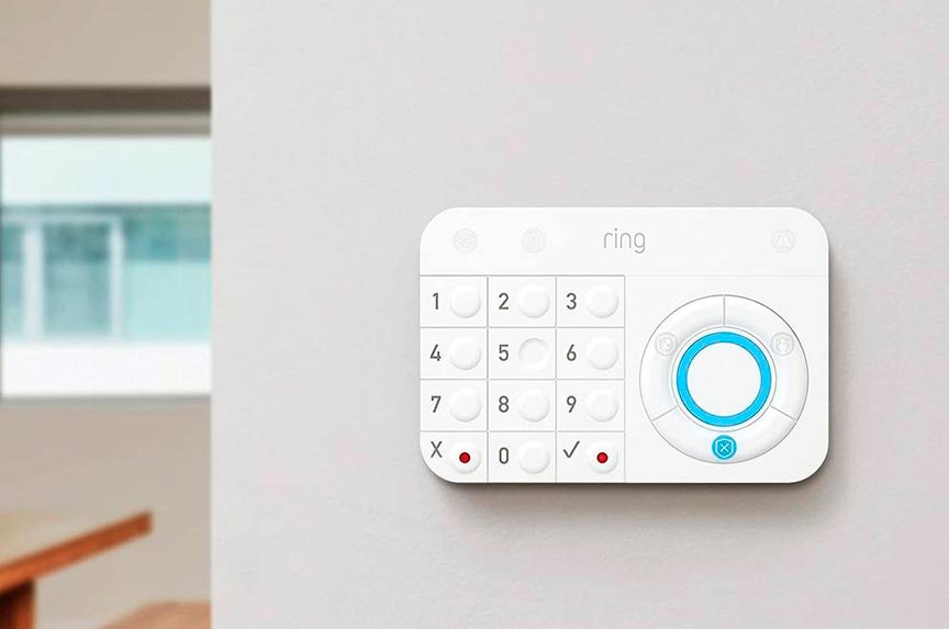 alarma-amazon Centralita alarma sin cuotas en la pared