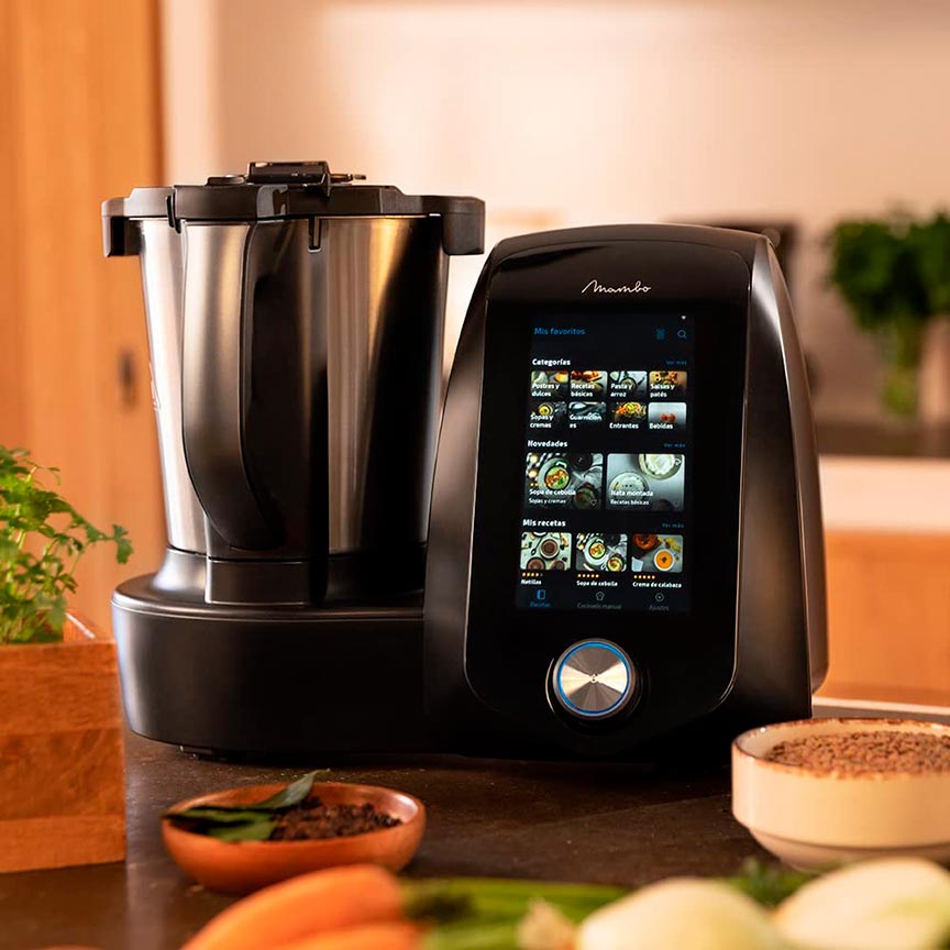 funciones-mambo-12090 Robot de cocina Mambo Cecotec 12090 en la encimera