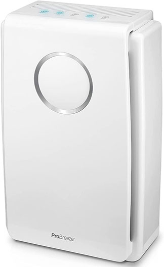 pro-breeze Purificador de aire blanco de la marca ProBreeze