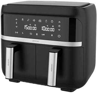 cecotec-advance Freidora de aire Cecotec de gran capacidad en color negro