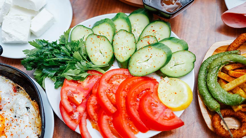 verdura-airfryer verduras preparadas con una freidora de aire