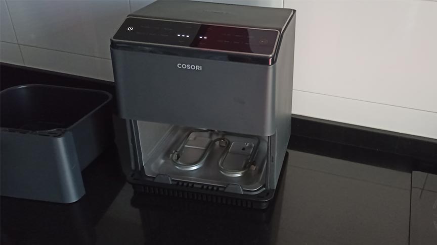 cosori-dual-blaze-ventajas Resistencias internas freidora de aire Cosori Dual Blaze