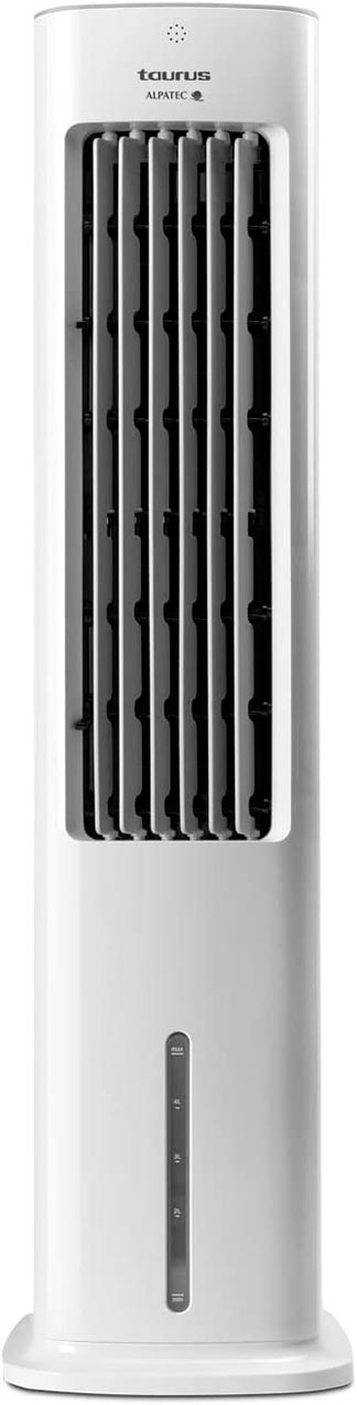 climatizador evaporativo blanco de torre taurus