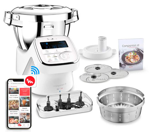 moulinex-i-companion-xl robot de cocina Moulinex I-Companion XL junto a sus accesorios
