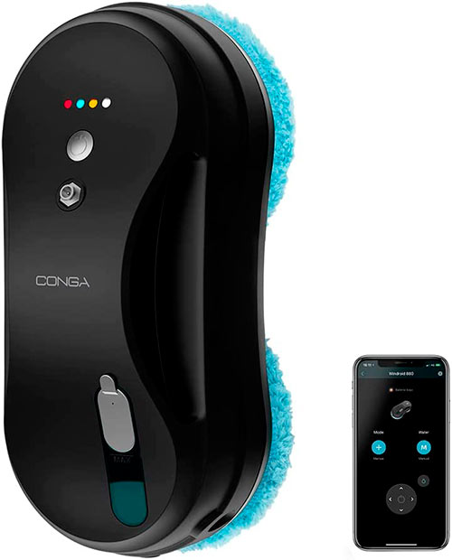 robot limpiacristales de Cecotec Conga Windroid 890