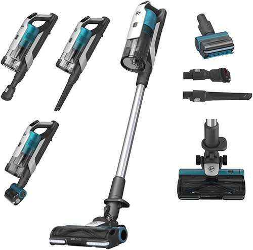 aspiradora sin cable hoover hf9 pet con accesorios