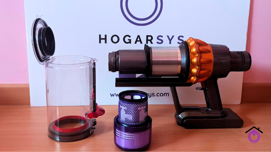 sistema-filtrado-submarine sistema de filtrado Dyson V15s Detect Submarine