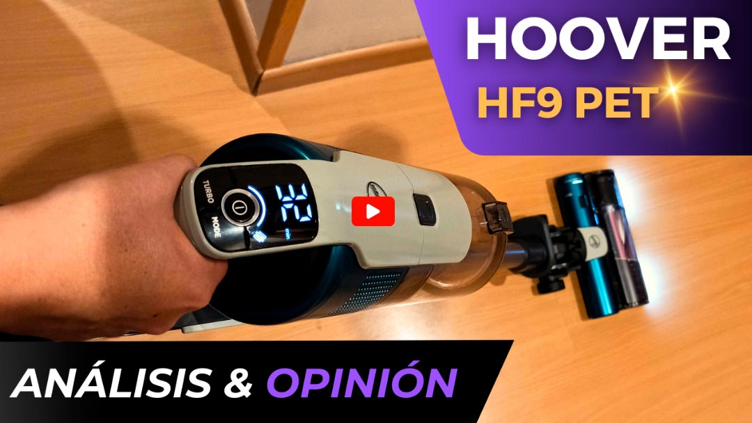 carátula video youtube Hoover HF9 Pet