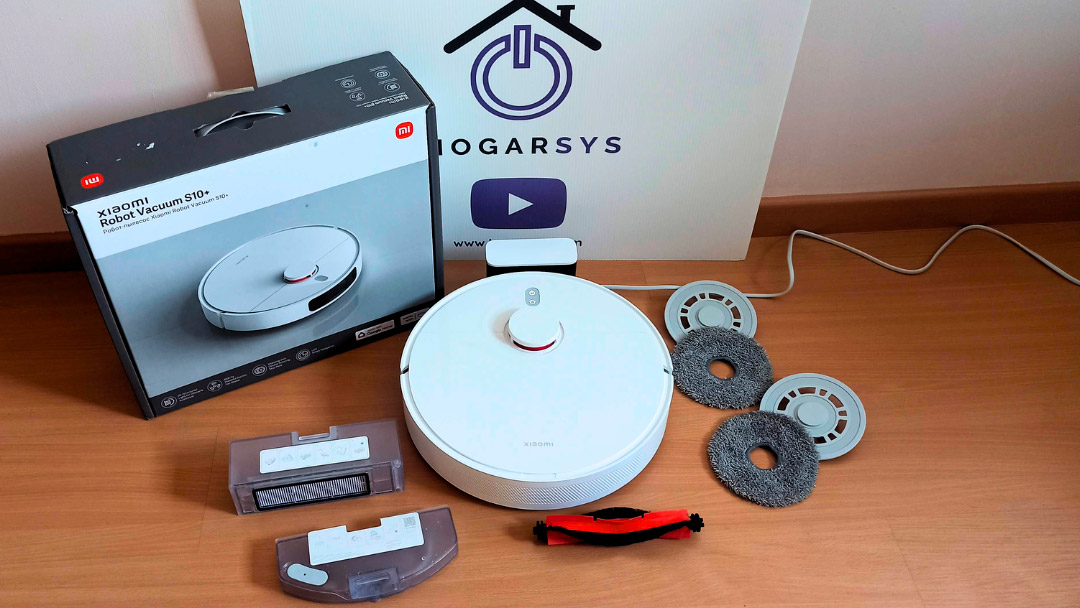 xiaomi-robot-vacuum-s10+ robot aspirador friegasuelos Xiaomi Robot Vacuum S10+ en color blanco
