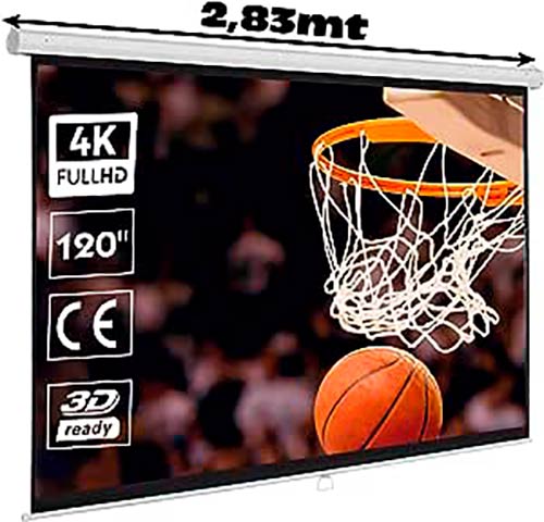 pantalla de proyección manual luxenscreen