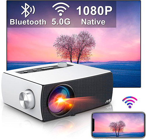 proyector artlii enjoy3 con pantalla y smartphone