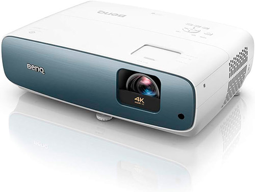 proyector 4k benq tk850i blanco y azul