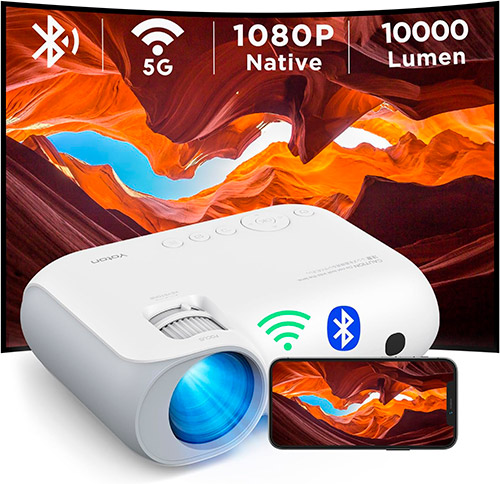 proyector yoton y7 con smartphone