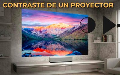 ¿Qué es y como se mide el contraste de un proyector?