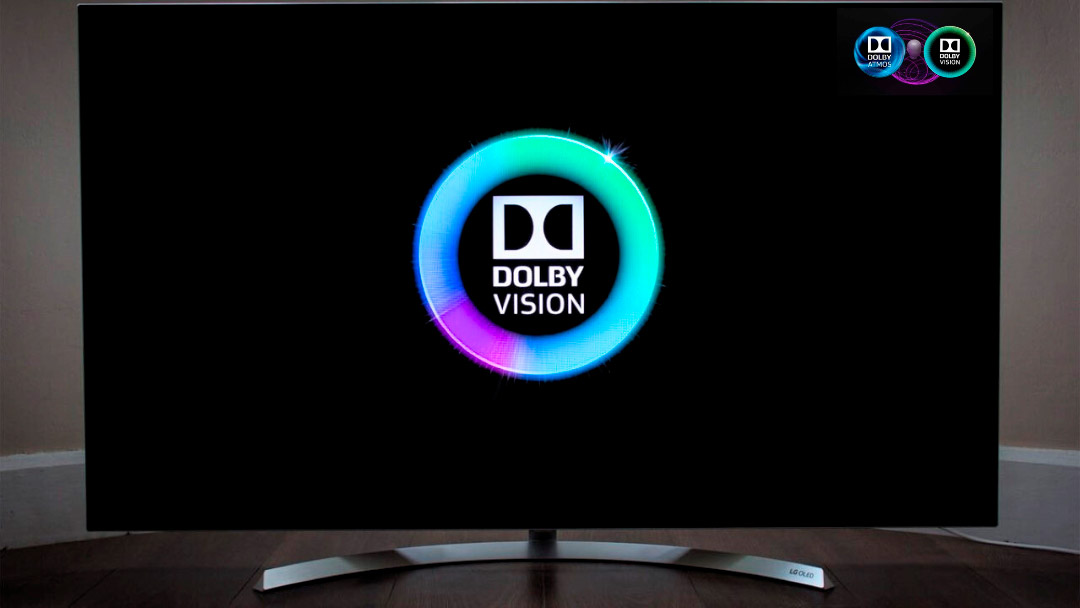 dolby-vision pantalla de televisión en formato Dolby Vision