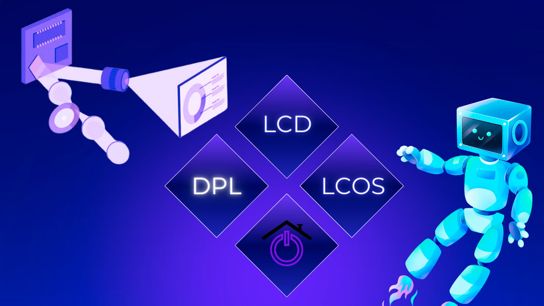 tecnologias-proyeccion ilustración tecnologías de proyección