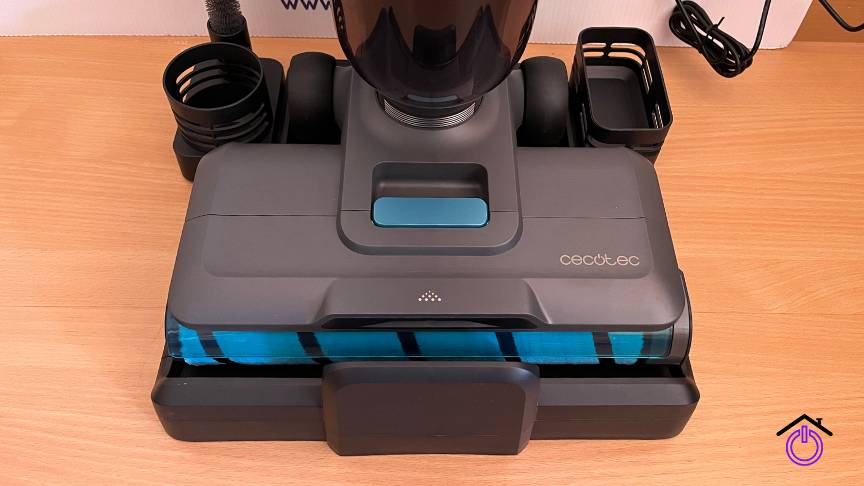 cabezal de fregado fregona eléctrica cecotec