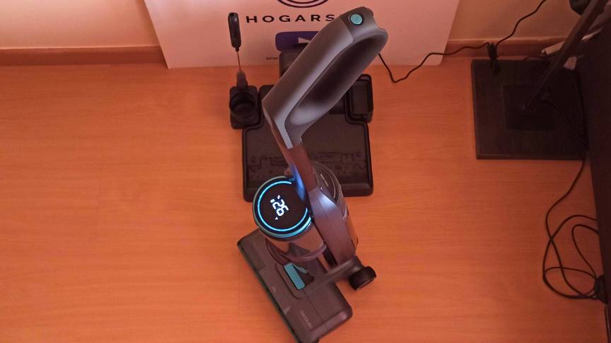 FreeGo Wash & Vacuum posición parquin