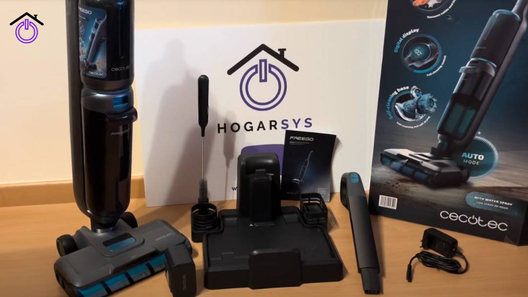 Fregona eléctrica freeGo wash&vacuum spray