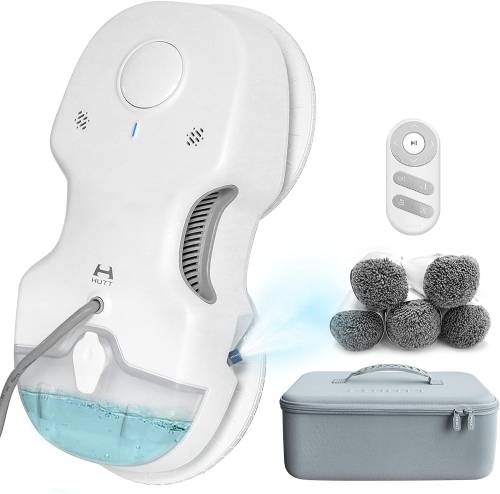 robot limpiacristales Hutt C6 de Xiaomi con accesorios