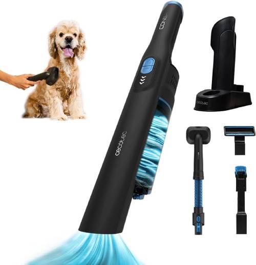 aspiradora de mano con accesorios para mascota