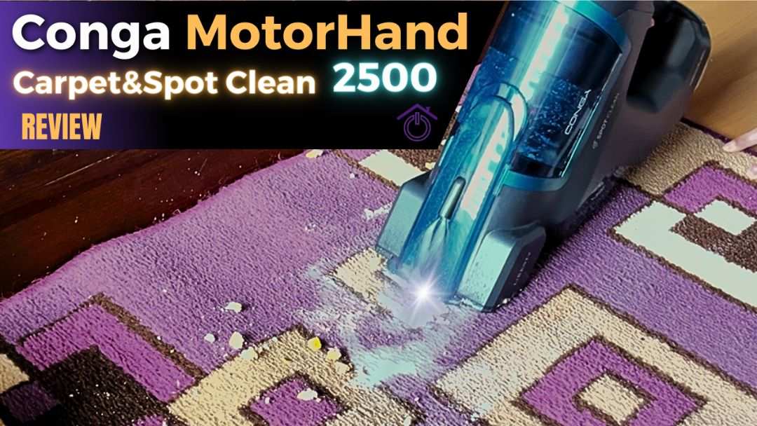 conga-motorhand-carpet-spot-cecotec Aspiradora de mano para tapicerías Conga Motorhand Carpet&Spot de Cecotec