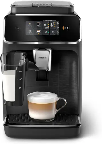 cafetera-philips-2300 cafetera superautomática philips 2300 con taza