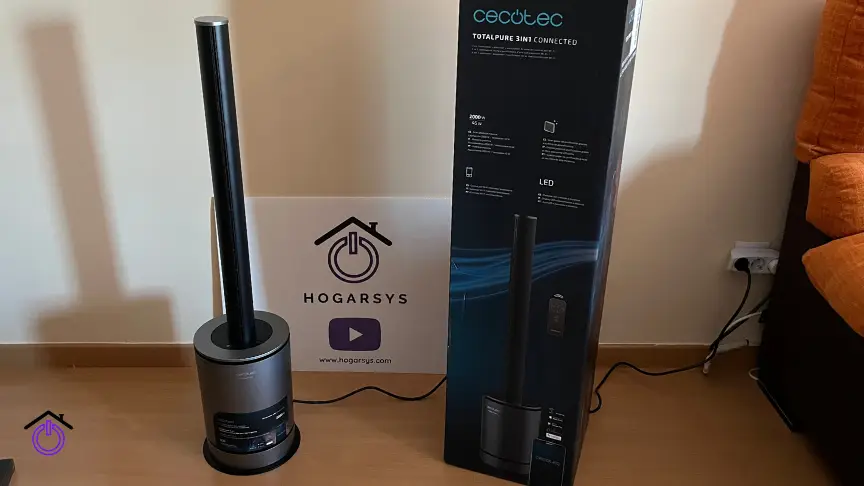 purificador-totalpure-3en1 purificador de aire totalpure con caja