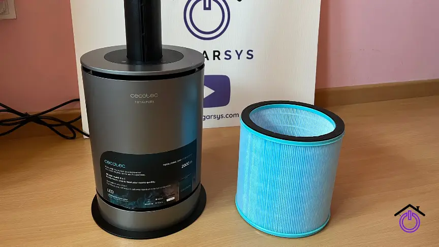totalpure-filtro cecotec totalpure con filtro hepa