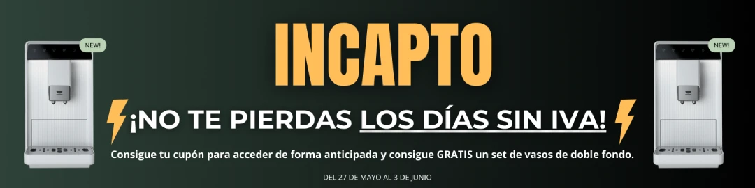 cupón Incapto días sin iva