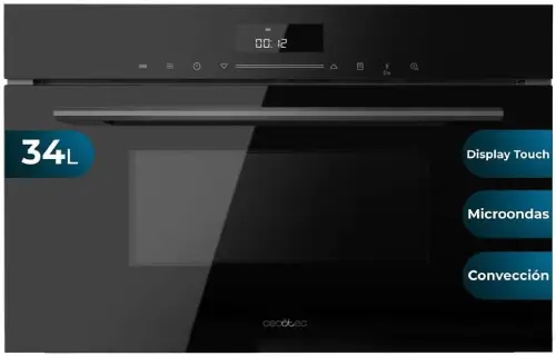 horno microondas cecotec bolero hexa negro