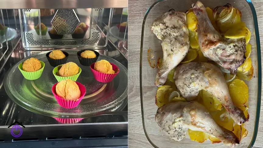 opinion-horno-microondas magdalenas y pollo asado en horno microondas bolero hexa