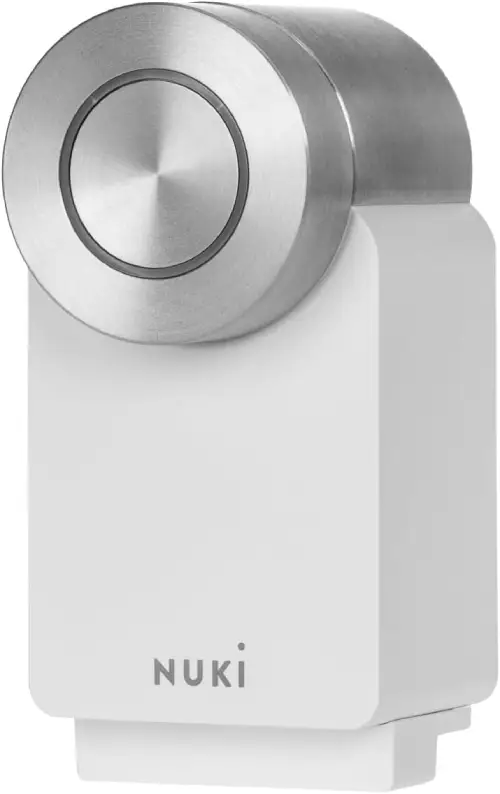 cerradura nuki lock pro blanco y gris