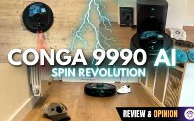 Cecotec Conga 9990 AI Spin Revolution: Prueba & Opinión