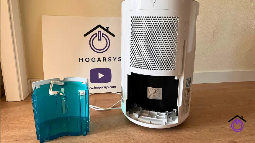 deposito-deshumidificador-cecotec mando a distancia y radiador electrico ready warm cecotec