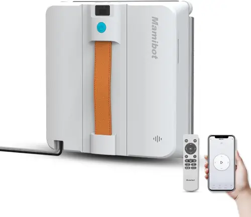 robot limpiacristales mamibot w120 dp con mando y smartphone