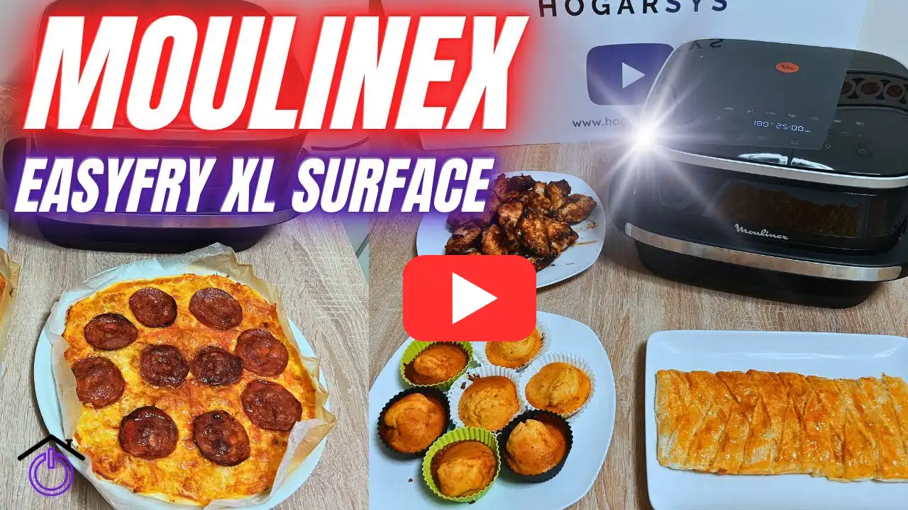 portada video youtube moulinex easyfry xl surface hogarsys