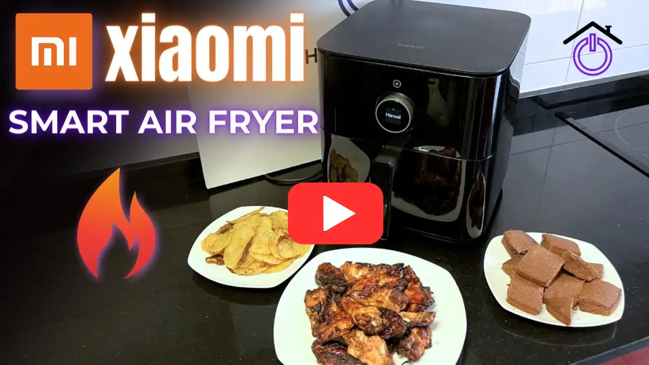 miniatura youtube freidora de aire Xiaomi con recetas