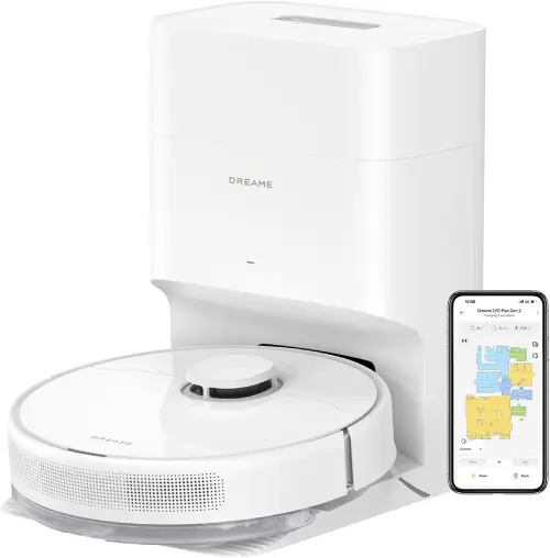 dreame d10 plus gen2 con smartphone