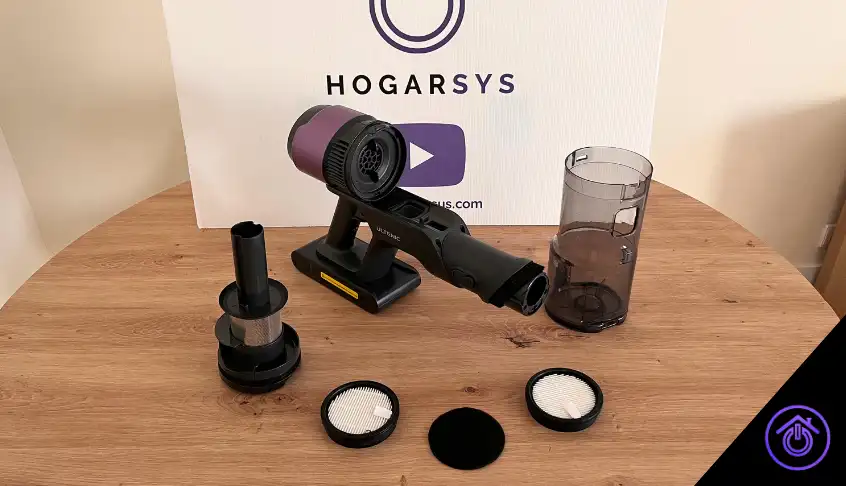 sistema de filtrado desmontado ultenic u20