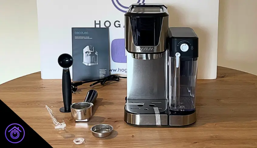 unboxing-power-expresso-20-cream cafetera superautomática cecotec con todos los accesorios