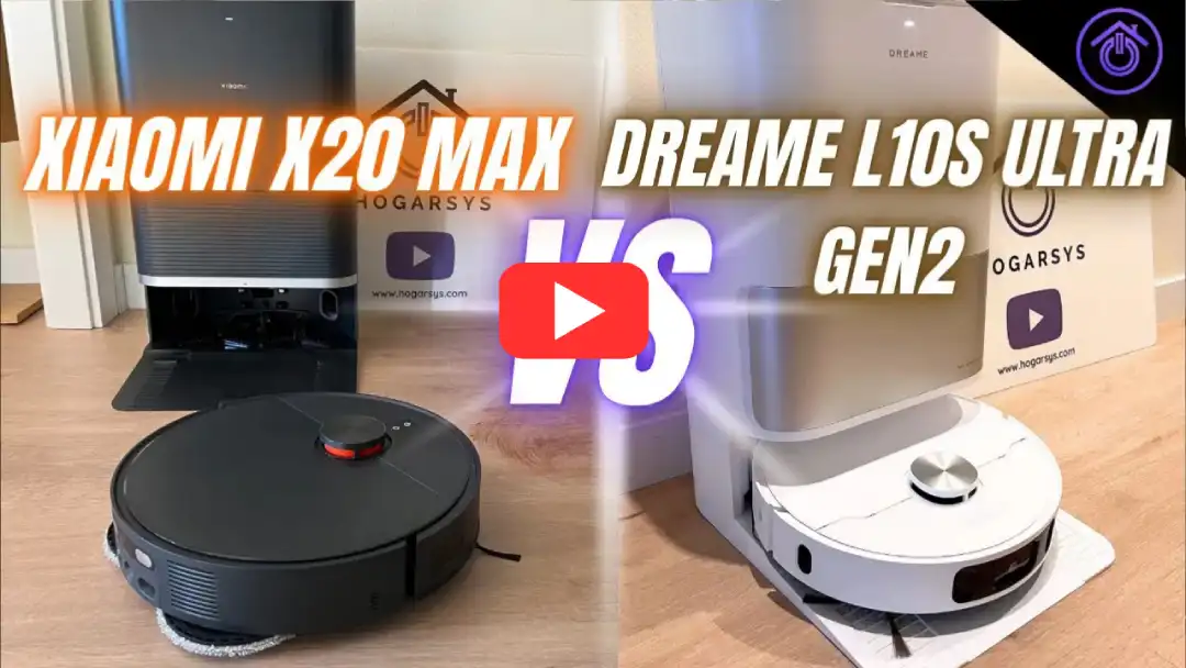 Xiaomi X20 Max vs Dreame L10S Ultra Gen2 miniatura youtube