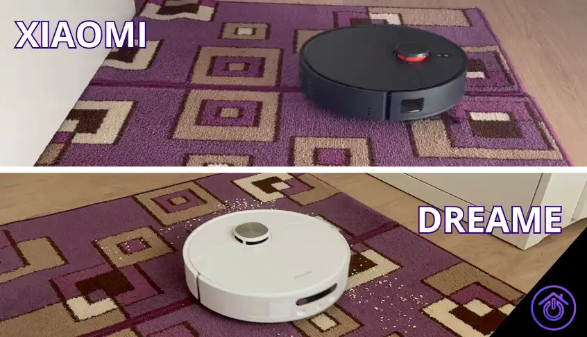 xiaomi x20max vs dreame l10s ultra gen 2 aspirando alfombras