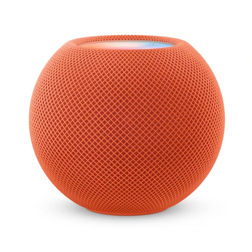 altavoz inteligente Apple Homepod mini en color naranja