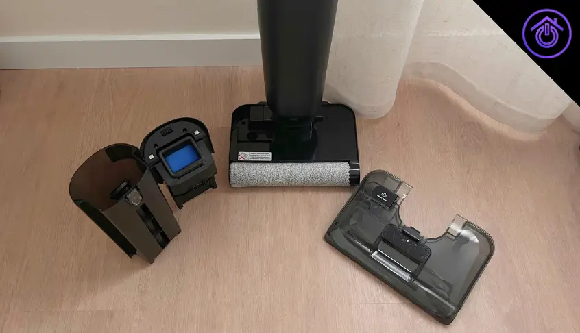 depósitos y cabezal de fregado fregona eléctrica eureka