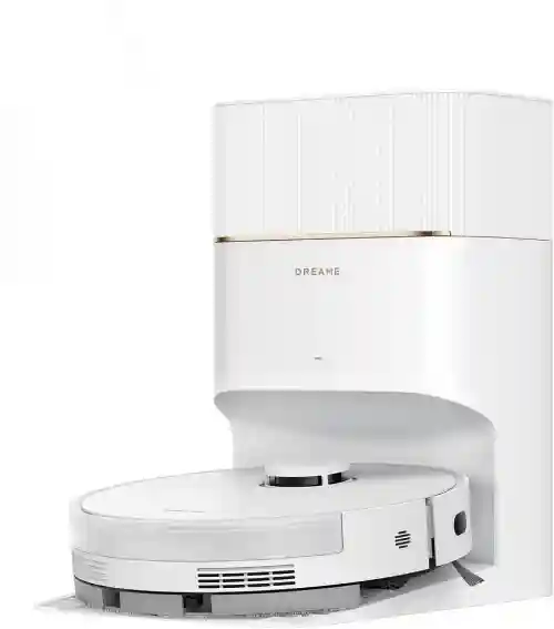 dreame-d20-pro-plus robot dreame blanco D20 pro plus en su base