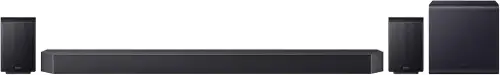 Barra de sonido Samsung HW-Q990H con subwoofer y altavoces traseros